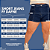 Short Jeans FF Cargo Dafne Escuro Plus Size - Imagem 4