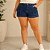 Short Jeans FF Cargo Dafne Escuro Plus Size - Imagem 1