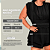 Macaquinho Babado Nicole Preto Plus Size - Imagem 6