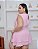 Macaquinho Babado Nicole Rosa Plus Size - Imagem 3