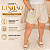 Short Linhão Lidia Azul Royal Plus Size - Imagem 3