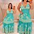 Vestido Alça Farm Tiffany Estampado Plus Size - Imagem 2