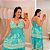 Vestido Alça Farm Tiffany Estampado Plus Size - Imagem 1