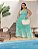 Vestido Alça Farm Tiffany Estampado Plus Size - Imagem 1