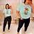 T shirt Ursa Listra Verde Plus Size - Imagem 2