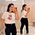T shirt Ursa Listra Rosa Plus Size - Imagem 1