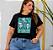 T shirt Snoopy  Preta Plus Size - Imagem 1