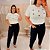 T shirt Bordada Branca Tomates Plus Size - Imagem 2