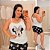 Pijama Minnie Poá Plus Size - Imagem 1