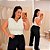 Blusa Gola Boba Jasmine Branca Plus Size - Imagem 1