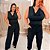 Blusa Gola Boba Jasmine Preta Plus Size - Imagem 2