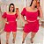 Conjunto Vip Manga Eliana Pink Plus Size - Imagem 2