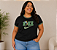 T shirt Sininho Preta Plus Size - Imagem 1