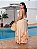 Vestido Letícia Bege Estampado Plus Size - Imagem 2