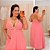 Vestido Alcinha Lis Rosa Plus Size - Imagem 1