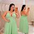 Vestido Alcinha Lis Verde Plus Size - Imagem 1