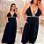Vestido Alcinha Lis Preto Plus Size - Imagem 2