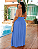 Vestido Alcinha Lis Azul Plus Size - Imagem 2