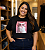 Cropped 3D Estampa Gato Plus Size - Imagem 1