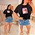 Cropped 3D Estampa Gato Plus Size - Imagem 2