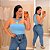 Blusa Aurora Azul Plus Size - Imagem 1
