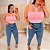 Blusa Aurora Rosa Plus Size - Imagem 2