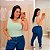 Blusa Nula Laise Rebeca Verde Plus Size - Imagem 1