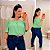 Blusa Ciganinha Aro Deise Verde Plus Size - Imagem 1