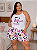 Pijama Estampa Vaquinha Sino Plus Size - Imagem 1