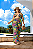 Biquíni com Calça Verde Estampado Plus Size - Imagem 3