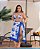 Biquíni com Saída Estampa Azul Estrela Plus Size - Imagem 3