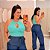 Blusa Modal Monique Verde Plus Size - Imagem 1