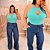 Blusa Modal Monique Verde Plus Size - Imagem 2