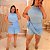 Conjunto Gola Sara Azul Plus Size - Imagem 2