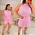 Conjunto Gola Sara Rosa Plus Size - Imagem 2