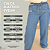 Calça Jeans Elástico Wide Leg Evelin Plus Size - Imagem 5