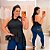 Blusa Assimétrica Lisa Preta Plus Size - Imagem 1
