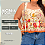 Blusa Alcinha Trop Off Estampa Azul e Amarela Plus Size - Imagem 4