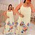 Vestido Maldivas Estampa Multi Color Plus Size - Imagem 2