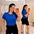 Blusão Visco Marina Azul Plus Size - Imagem 1