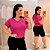 Blusão Visco Marina Fúcsia Plus Size - Imagem 1
