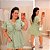 Macaquinho Mia Verde Floral Plus Size - Imagem 1
