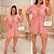 Macaquinho Mia Floral Rosa Plus Size - Imagem 2