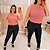 Blusa Nula Laise Rebeca Rose Plus Size - Imagem 2