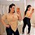 Blusa Kelly Bege Plus Size - Imagem 1
