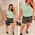 Blusa Manga Laise Verde Plus Size - Imagem 2