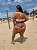 Maiô Lide Marrom e Branco Plus Size - Imagem 4