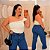 Body Fivela Branco Plus Size - Imagem 1