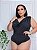 Body Gola Boba Preta Plus Size - Imagem 3