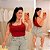 Cropped Suplex Alcinha Vermelha Plus Size - Imagem 1